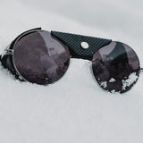 Highland - Argent & Cuir noir