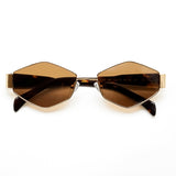 Trastevere - Gold and brown glasses