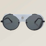 Highland - Black &amp; White Leather